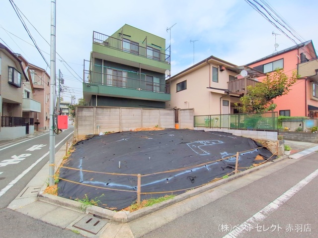 東京都板橋区徳丸3丁目の新築戸建て更地・土地写真 2025年8月6日撮影