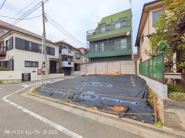 東京都板橋区徳丸3丁目の新築戸建て更地・土地写真 2025年8月6日撮影