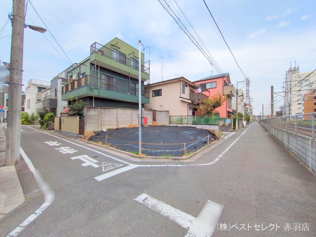 東京都板橋区徳丸3丁目の新築戸建て更地・土地写真 2025年8月6日撮影