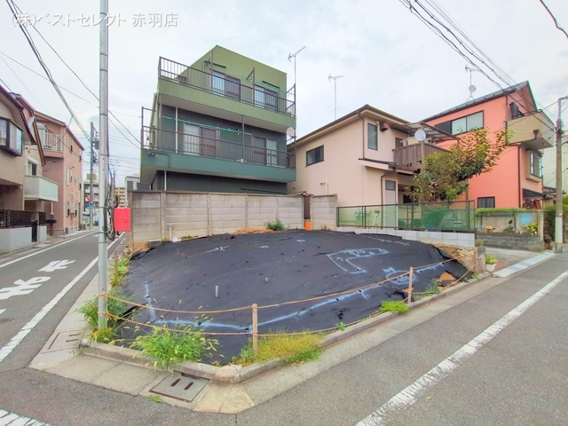 東京都板橋区徳丸3丁目の新築戸建て更地・土地写真 2025年9月2日撮影