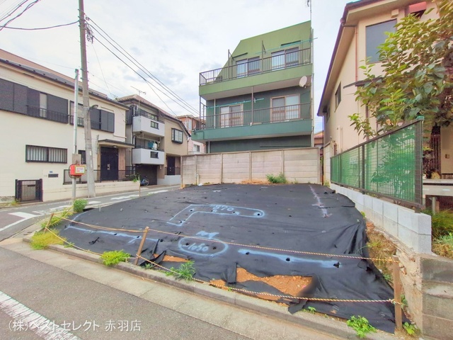 東京都板橋区徳丸3丁目の新築戸建て更地・土地写真 2025年9月2日撮影