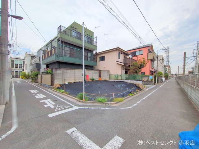 東京都板橋区徳丸3丁目の新築戸建て更地・土地写真 2025年9月2日撮影