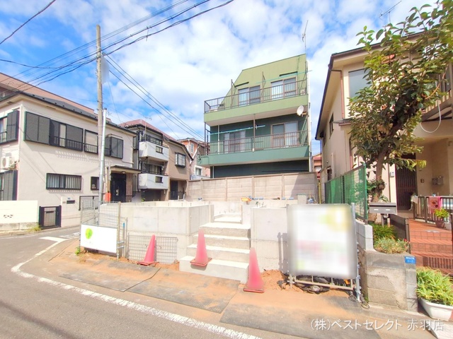 東京都板橋区徳丸３丁目-新築戸建ての基礎写真