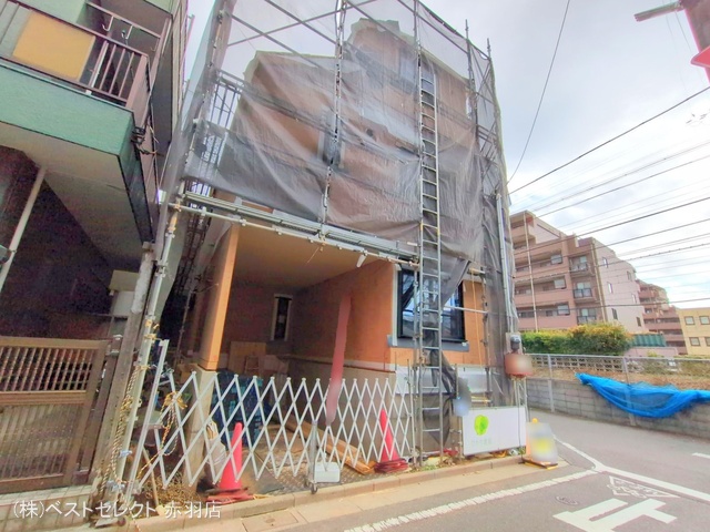 東京都板橋区徳丸３丁目の新築戸建て上棟写真 2025年11月17日撮影