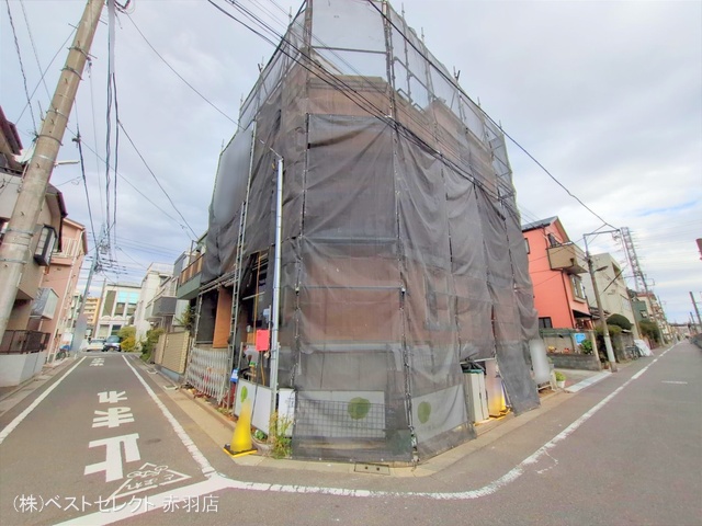 東京都板橋区徳丸３丁目の新築戸建て上棟写真 2025年11月17日撮影