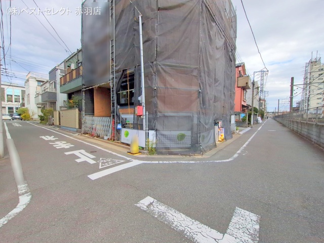 東京都板橋区徳丸３丁目の新築戸建て上棟写真 2025年11月17日撮影