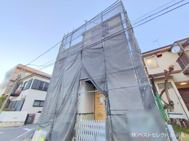 東京都板橋区徳丸３丁目の新築戸建てシート写真 2025年12月17日撮影