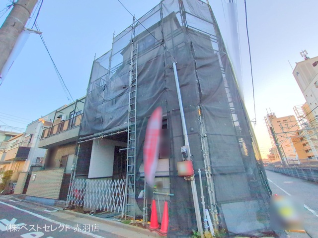 東京都板橋区徳丸３丁目の新築戸建てシート写真 2025年12月17日撮影