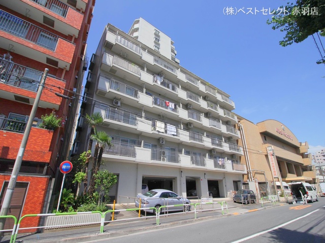 東京都北区東十条3丁目のマンション『東十条グリーンハイツ』外観写真 2023年7月9日撮影