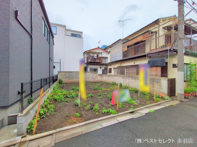 東京都板橋区坂下1丁目の新築戸建て更地・土地写真 2025年6月23日撮影