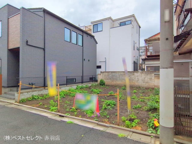 東京都板橋区坂下1丁目の新築戸建て更地・土地写真 2025年6月23日撮影