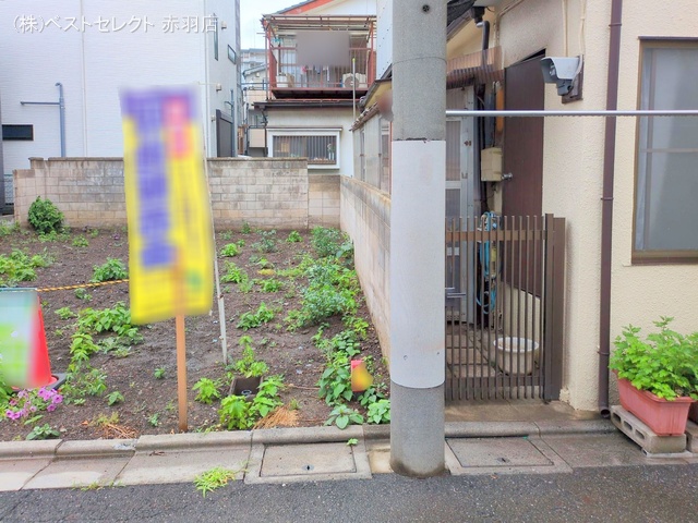 東京都板橋区坂下1丁目の新築戸建て更地・土地写真 2025年6月23日撮影