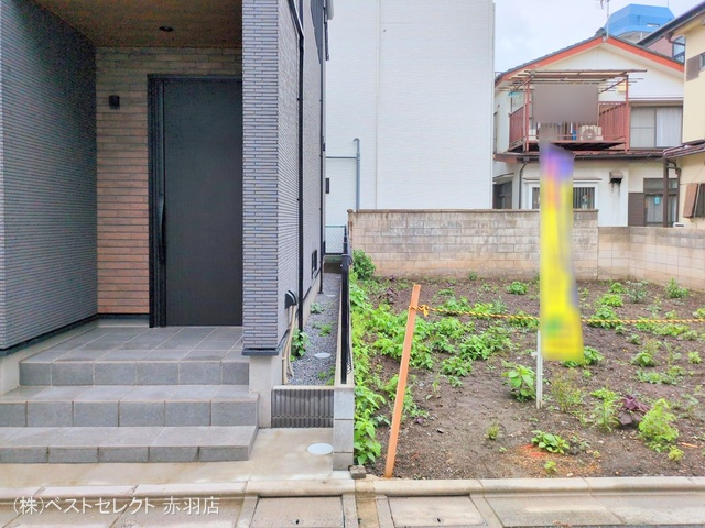 東京都板橋区坂下1丁目の新築戸建て更地・土地写真 2025年6月23日撮影