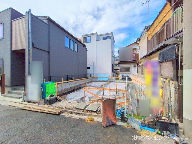 東京都板橋区坂下1丁目の新築戸建て基礎写真 2025年9月1日撮影