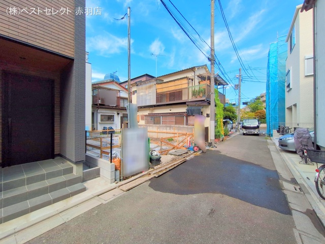 東京都板橋区坂下1丁目の新築戸建て基礎写真 2025年9月1日撮影