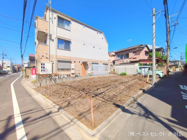 東京都北区豊島７丁目の新築戸建て更地・土地写真 2025年9月5日撮影