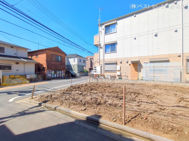 東京都北区豊島７丁目の新築戸建て更地・土地写真 2025年9月5日撮影