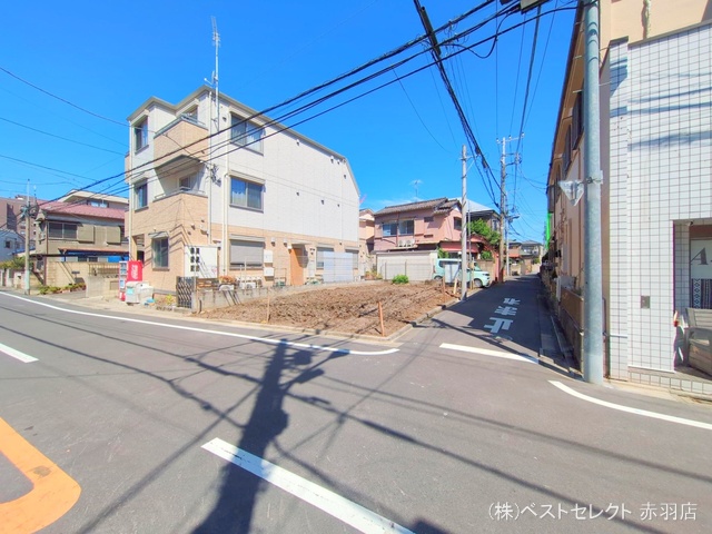 東京都北区豊島７丁目の新築戸建て更地・土地写真 2025年9月5日撮影