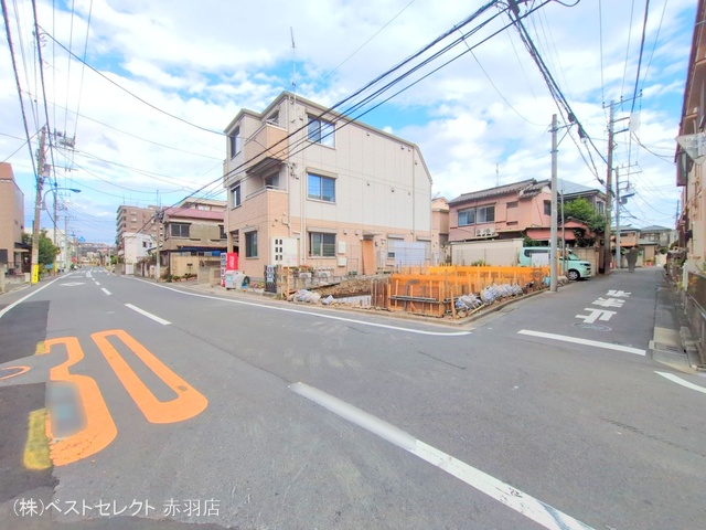 東京都北区豊島７丁目の新築戸建て基礎写真 2025年9月29日撮影