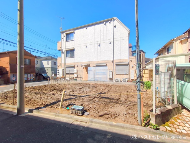 東京都北区豊島７丁目の新築戸建て更地・土地写真 2025年9月5日撮影