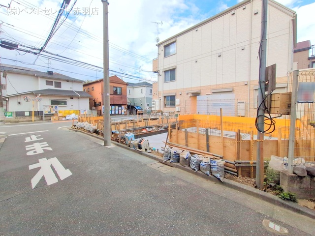 東京都北区豊島７丁目の新築戸建て基礎写真 2025年9月29日撮影