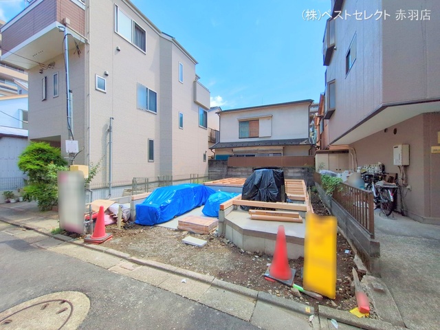 東京都板橋区東坂下1丁目の新築戸建て基礎写真 2025年9月5日撮影