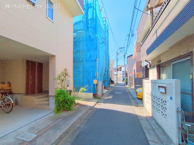 東京都板橋区東坂下1丁目の新築戸建て上棟写真 2025年9月25日撮影