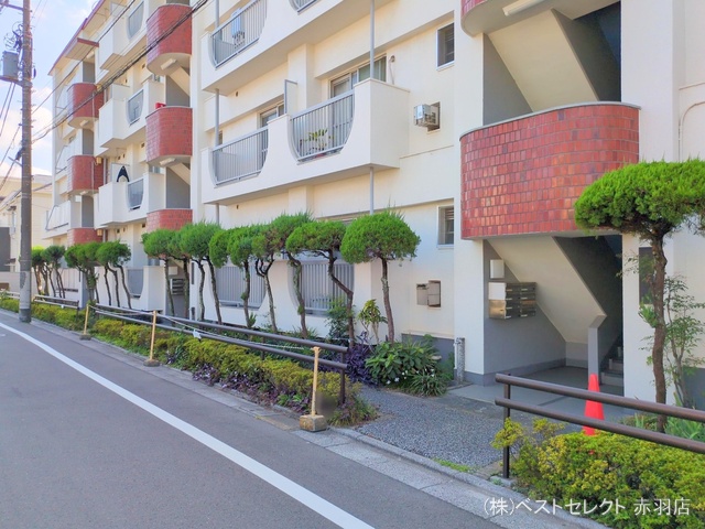 東京都板橋区東新町１丁目のマンション『常盤台myコーポ』エントランス写真 2025年9月16日撮影