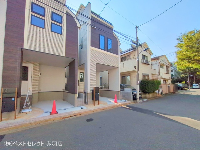 東京都北区赤羽北３丁目の新築戸建て完成写真 2025年9月16日撮影