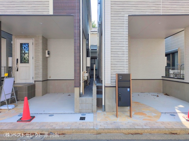 東京都北区赤羽北３丁目の新築戸建て完成写真 2025年9月16日撮影