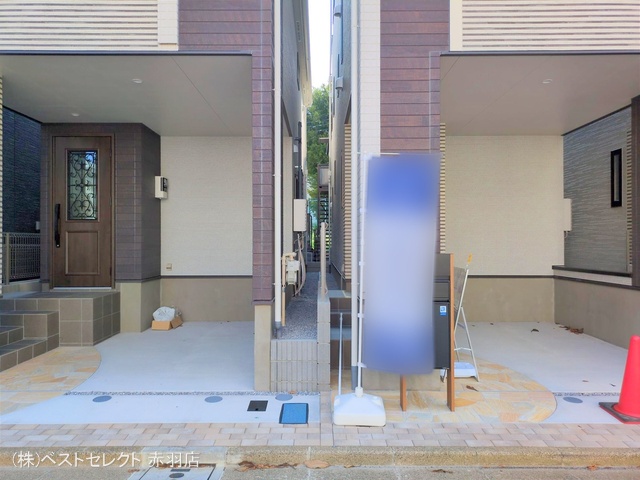 東京都北区赤羽北３丁目の新築戸建て完成写真 2025年9月16日撮影