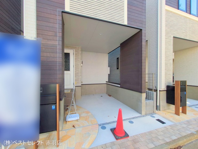 東京都北区赤羽北３丁目の新築戸建て完成写真 2025年9月16日撮影