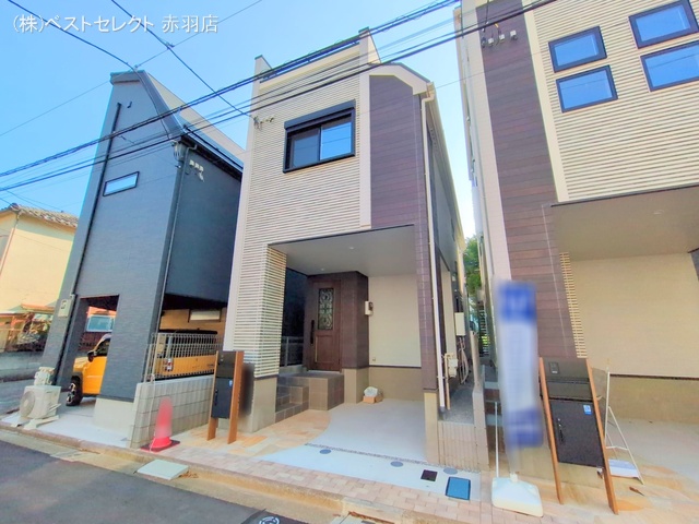 東京都北区赤羽北３丁目-新築戸建ての完成写真