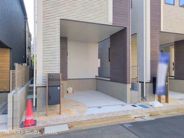 東京都北区赤羽北3丁目の新築戸建て完成写真 2025年9月16日撮影