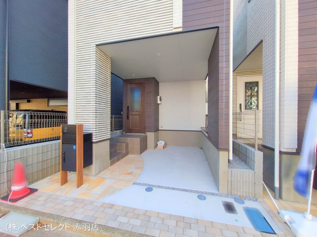 東京都北区赤羽北3丁目の新築戸建て完成写真 2025年9月16日撮影