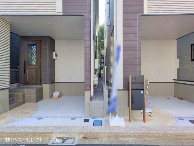 東京都北区赤羽北3丁目の新築戸建て完成写真 2025年9月16日撮影