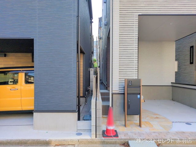 東京都北区赤羽北3丁目の新築戸建て完成写真 2025年9月16日撮影