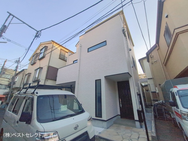 東京都板橋区大谷口北町の新築戸建て外構写真 2026年1月13日撮影