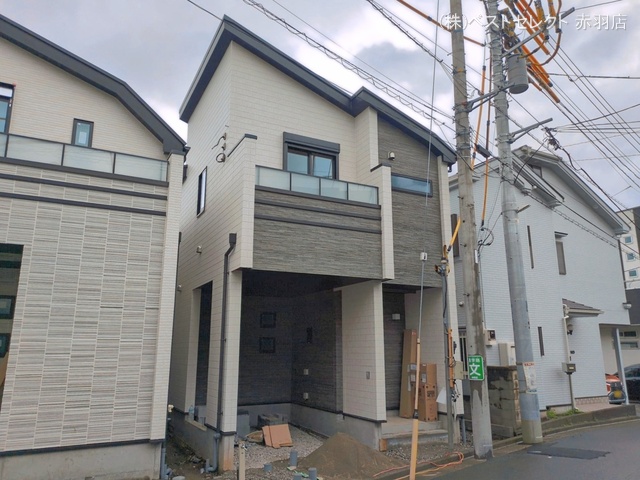 東京都練馬区田柄４丁目の新築戸建て外構写真 2026年3月25日撮影