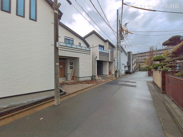 東京都練馬区田柄４丁目の新築戸建て外構写真 2026年3月25日撮影