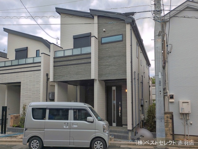 東京都練馬区田柄４丁目の新築戸建て外構写真 2026年4月20日撮影