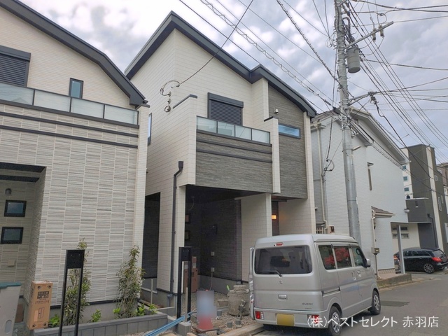 東京都練馬区田柄４丁目の新築戸建て外構写真 2026年4月20日撮影