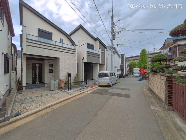 東京都練馬区田柄４丁目の新築戸建て外構写真 2026年4月20日撮影