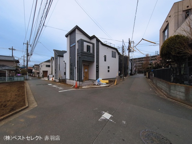 東京都練馬区田柄4丁目の新築戸建てシート写真 2026年3月1日撮影