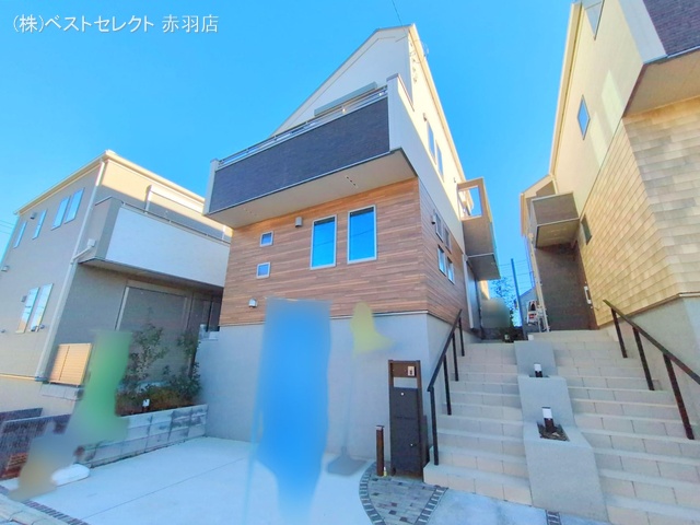 東京都練馬区大泉町２丁目の新築戸建て完成写真 2025年12月25日撮影