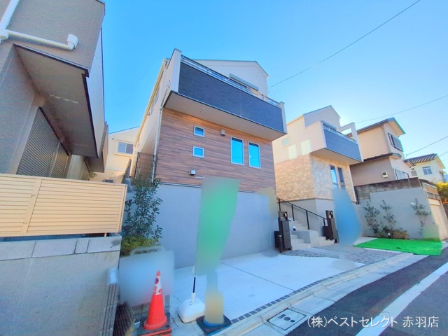 東京都練馬区大泉町２丁目の新築戸建て完成写真 2025年12月25日撮影