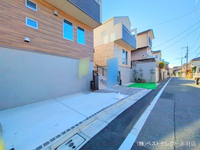 東京都練馬区大泉町２丁目の新築戸建て完成写真 2025年12月25日撮影