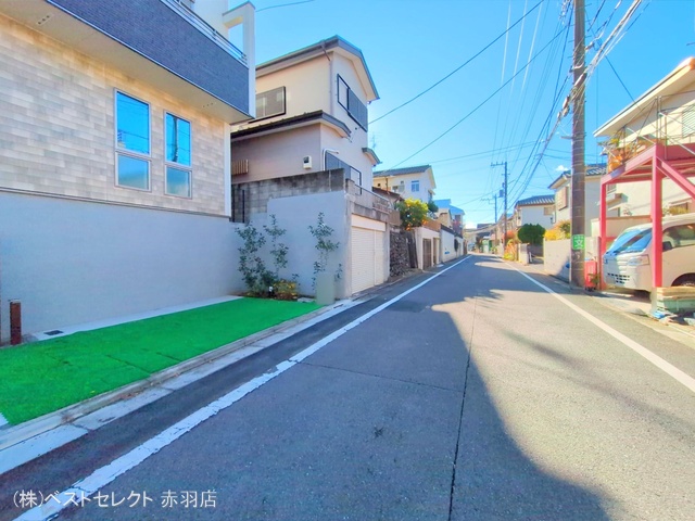 東京都練馬区大泉町2丁目の新築戸建て完成写真 2025年12月25日撮影