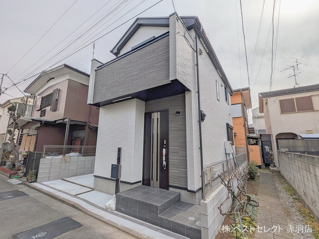 東京都練馬区富士見台１丁目の新築戸建て完成写真 2026年2月19日撮影