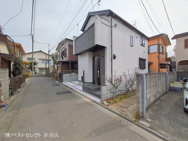 東京都練馬区富士見台１丁目の新築戸建て完成写真 2026年2月19日撮影